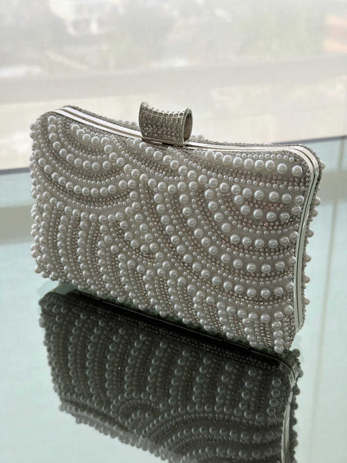 CARTERA DE FIESTA BLANCA 900209