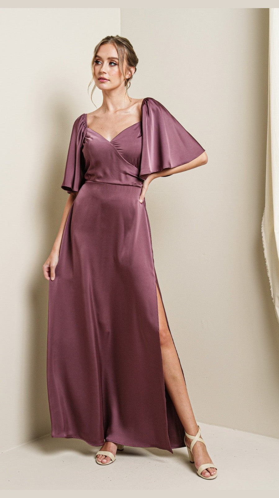 VESTIDO LARGO SAMIRA PALO ROSA