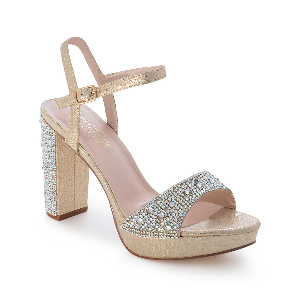 SANDALIA PEACE-10 DORADO