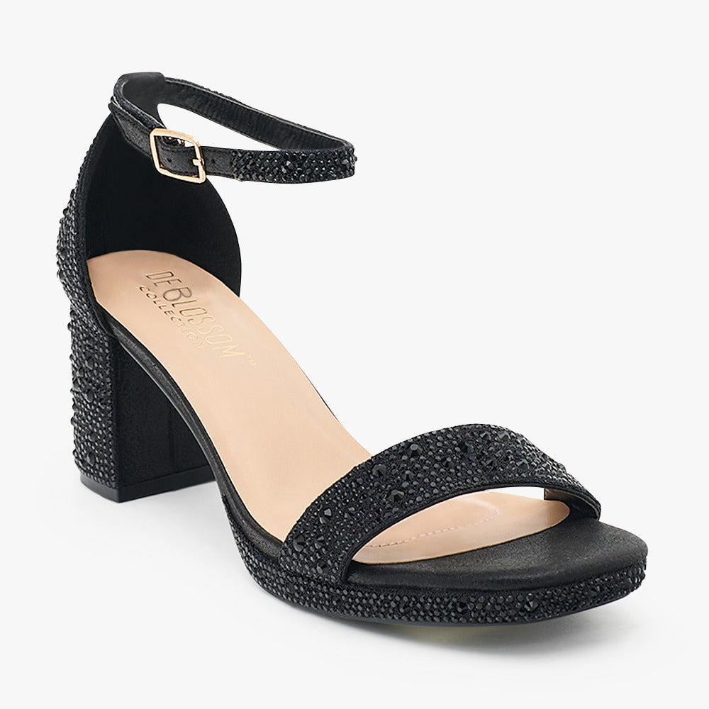 SANDALIA NELLY-7 NEGRO