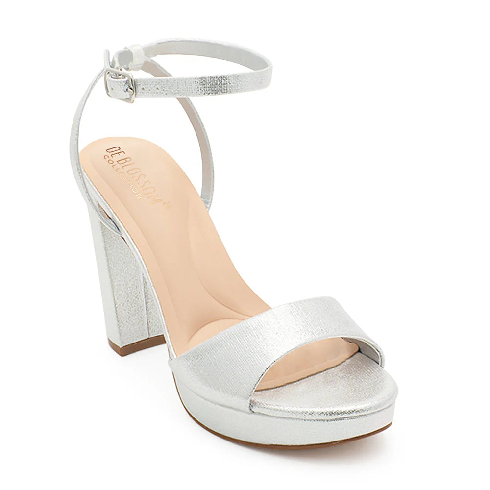 SANDALIA JANE-36 PLATEADO