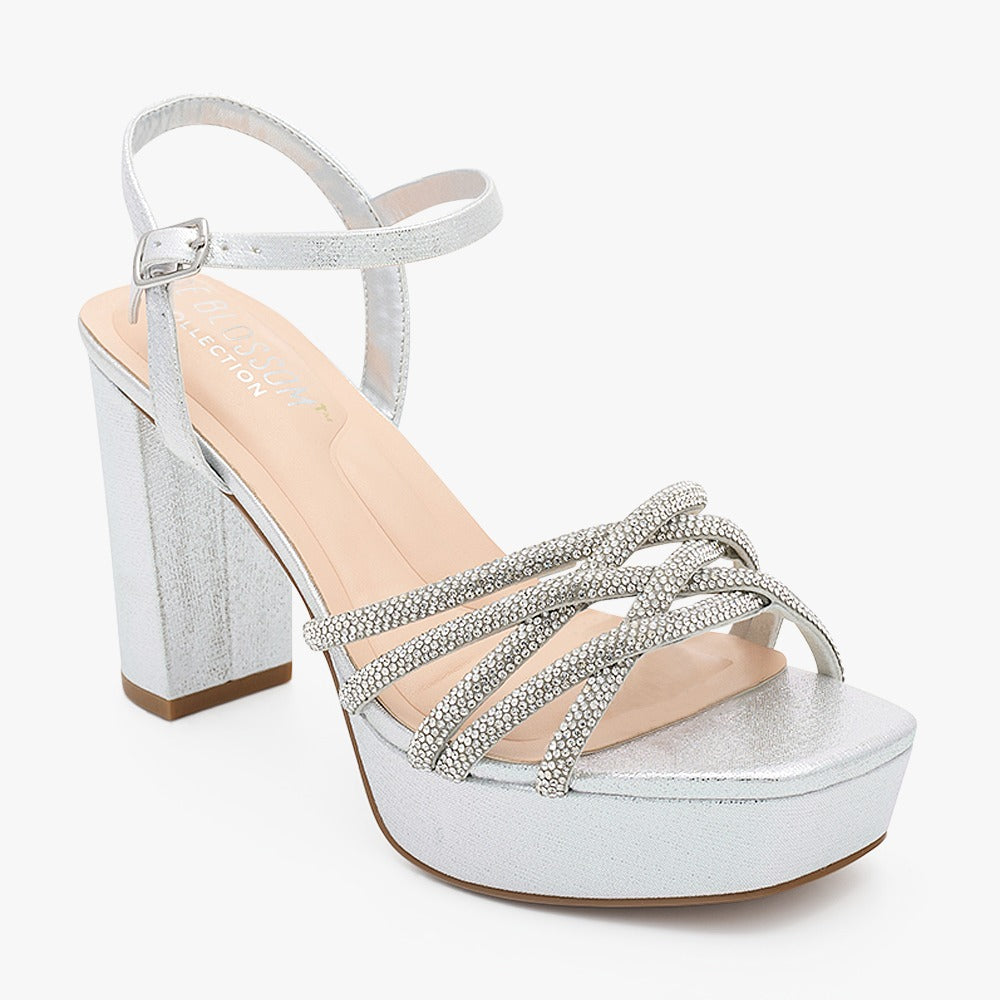 SANDALIA SAND-3 PLATEADO