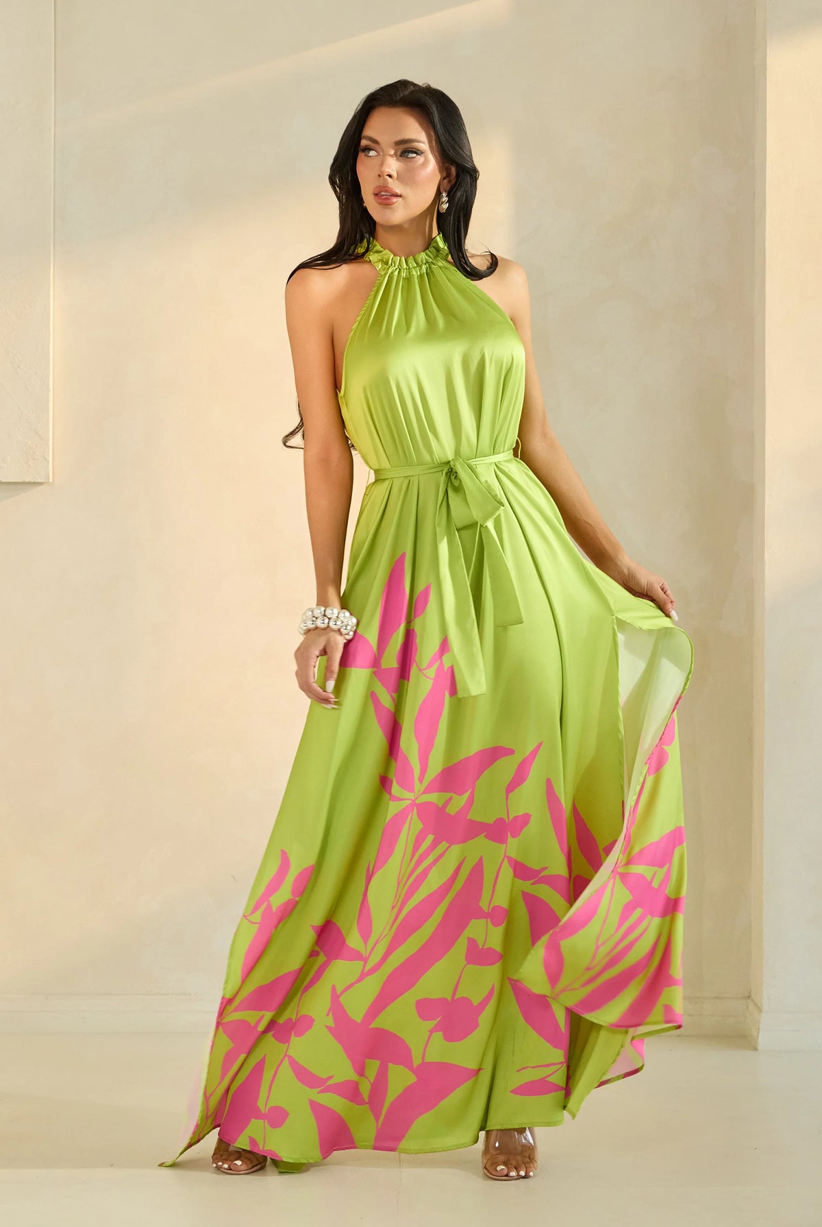 VESTIDO LARGO SANTORINI