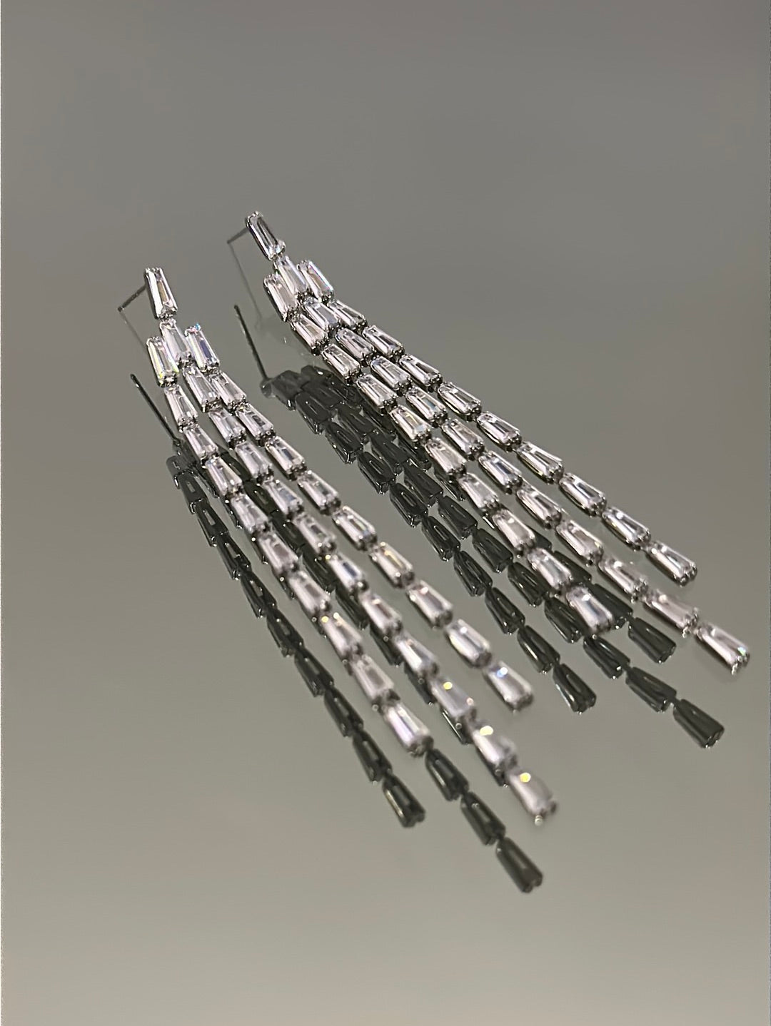 ARO LARGO LLUVIA PLATEADO