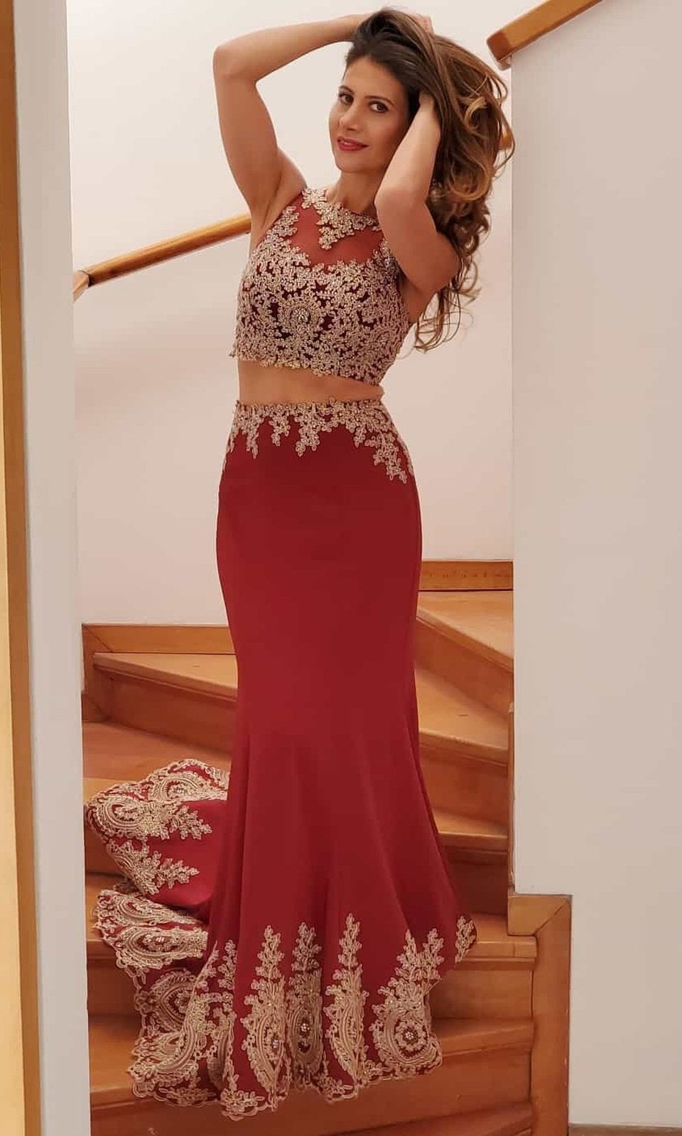 PETO Y FALDA LARGA PF9391