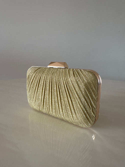 CARTERA DE FIESTA DORADA 900239