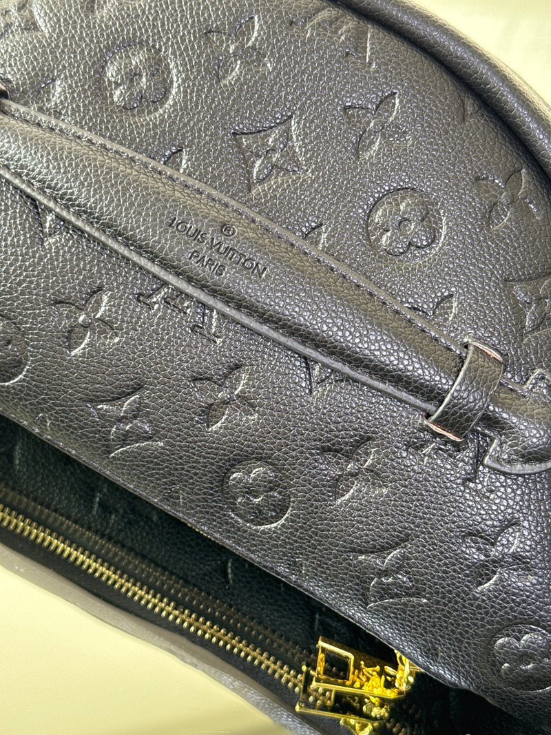 CARTERA RIÑONERA NEGRA LV