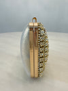 CARTERA DE FIESTA DORADA M008