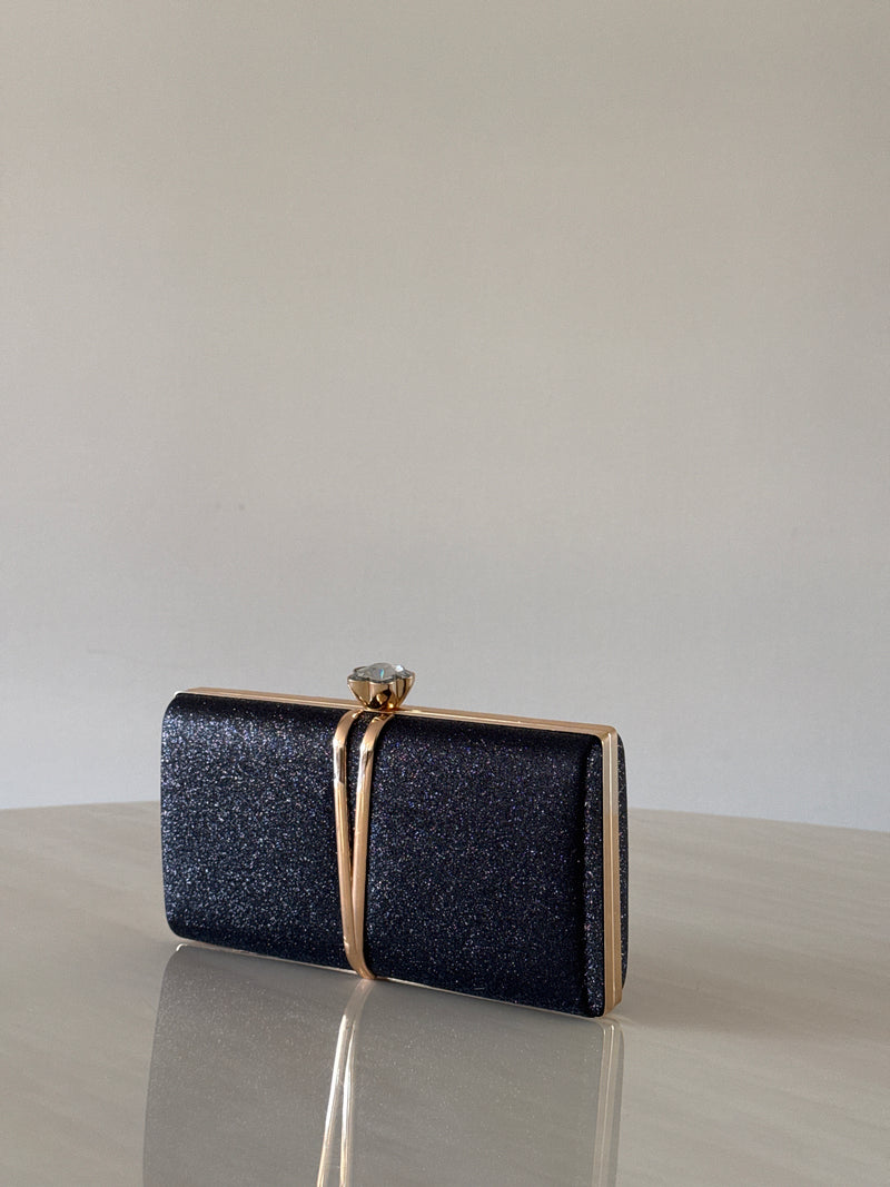 CARTERA DE FIESTA NEGRA 2395