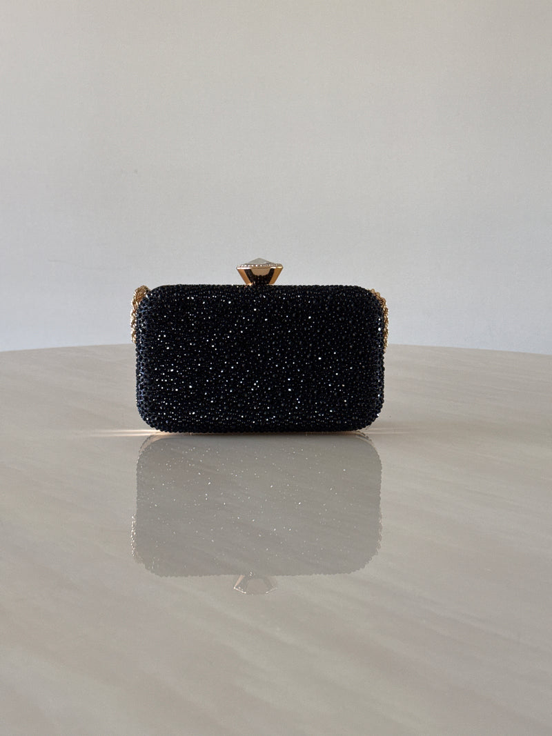 CARTERA DE FIESTA NEGRA 2393