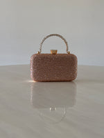 CARTERA DE FIESTA ROSE GOLD 2398