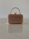 CARTERA DE FIESTA ROSE GOLD 2398