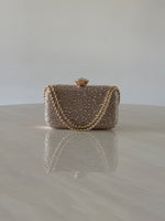 CARTERA DE FIESTA DORADA 2393