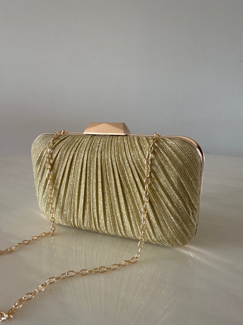 CARTERA DE FIESTA DORADA 900239