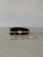 CARTERA DE FIESTA NEGRA 2393