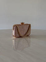 CARTERA DE FIESTA ROSE GOLD 2393