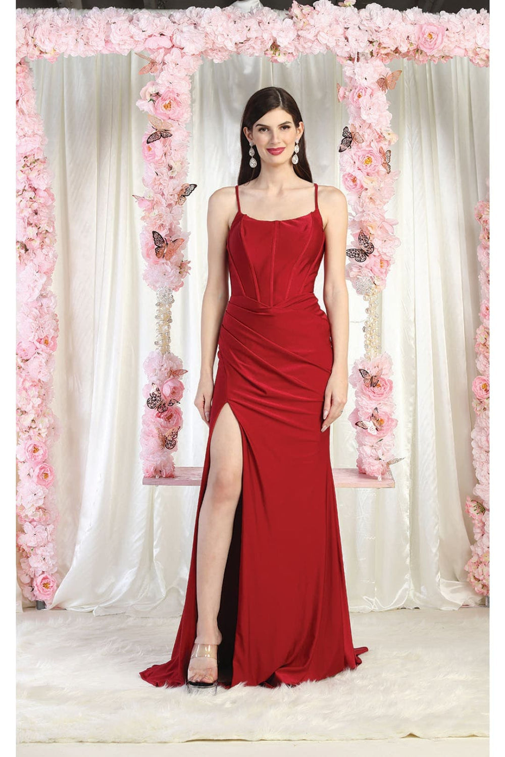 VESTIDO LARGO FABIANA BURDEO