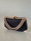 CARTERA DE FIESTA NEGRA 12111