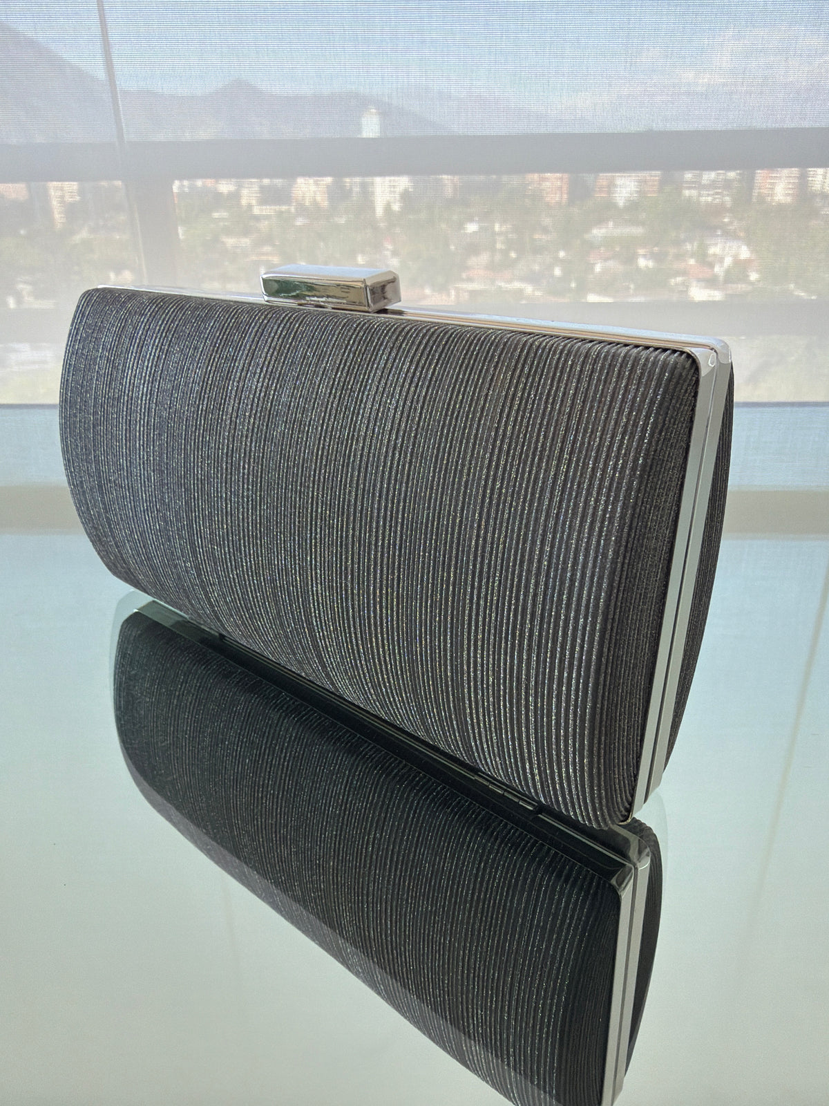 CARTERA DE FIESTA JY1015 GRIS