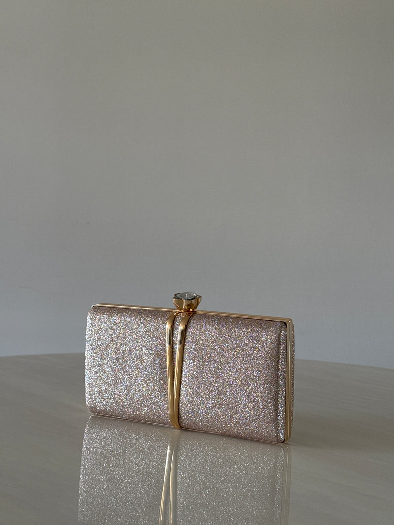 CARTERA DE FIESTA DORADA 2395