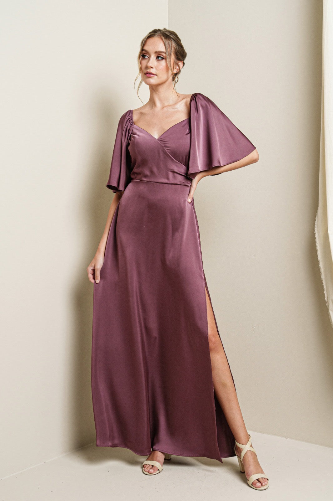 VESTIDO LARGO SAMIRA PALO ROSA