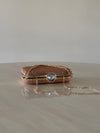 CARTERA DE FIESTA ROSE GOLD 2393