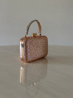 CARTERA DE FIESTA ROSE GOLD 2398