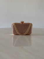 CARTERA DE FIESTA ROSE GOLD 2393