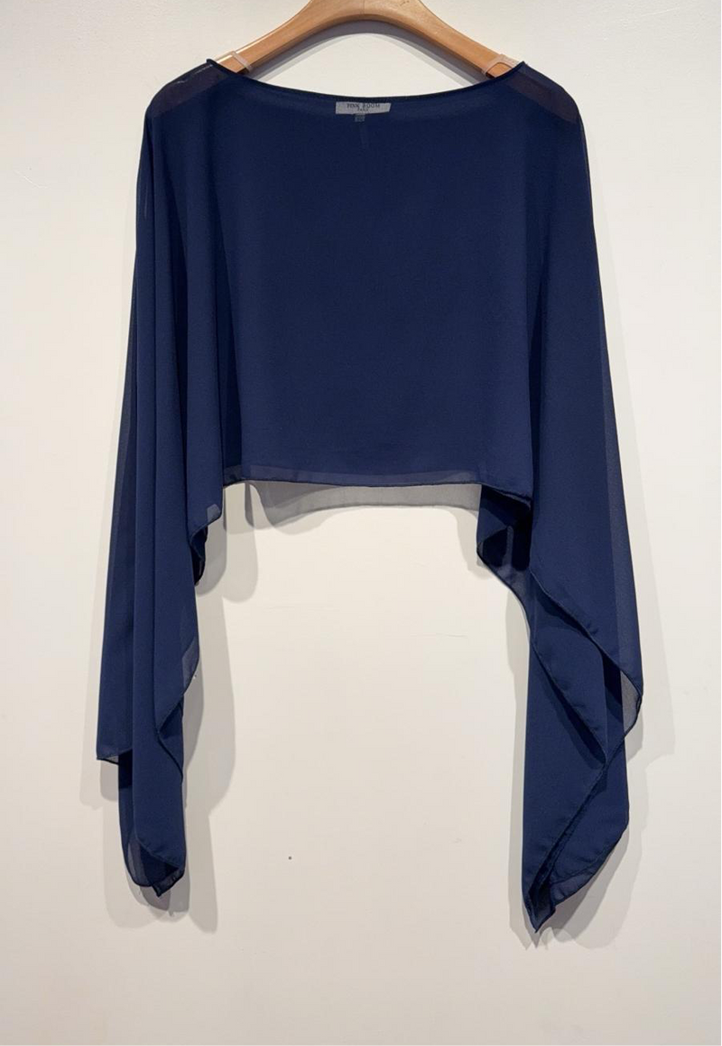 CAPITA DE GASA AZUL MARINO 2155