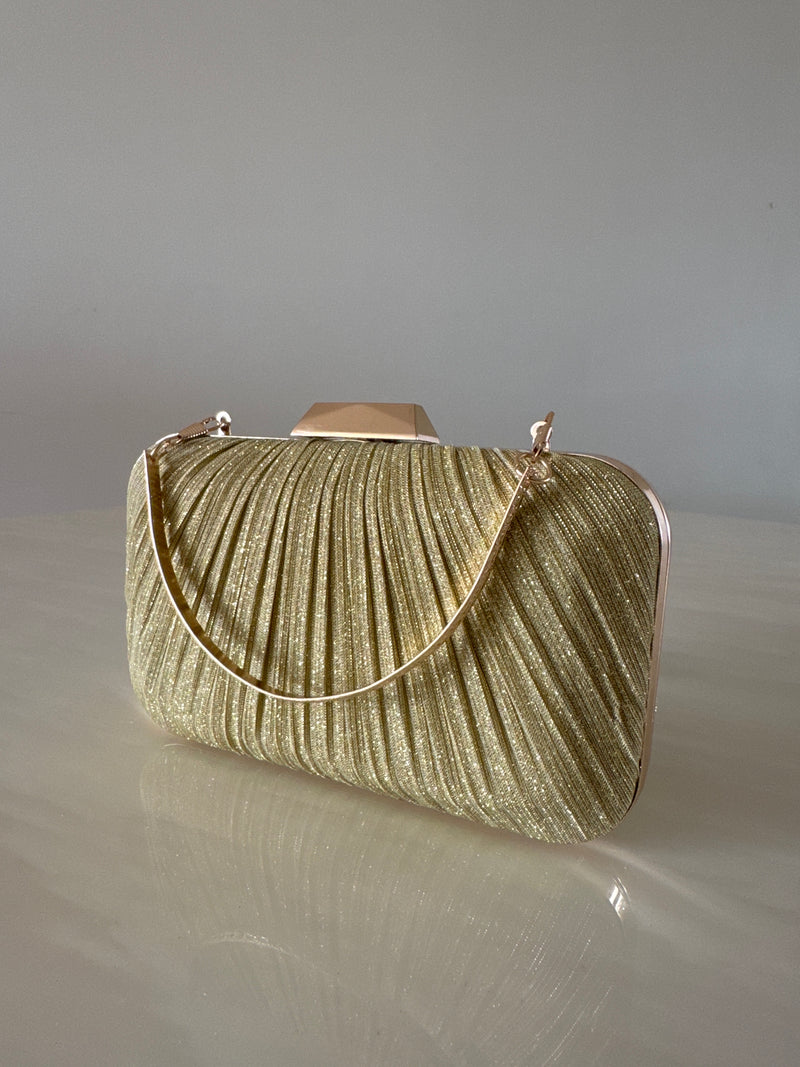 CARTERA DE FIESTA DORADA 900239