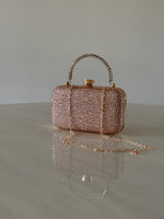 CARTERA DE FIESTA ROSE GOLD 2398