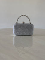 CARTERA DE FIESTA PLATEADO 2398