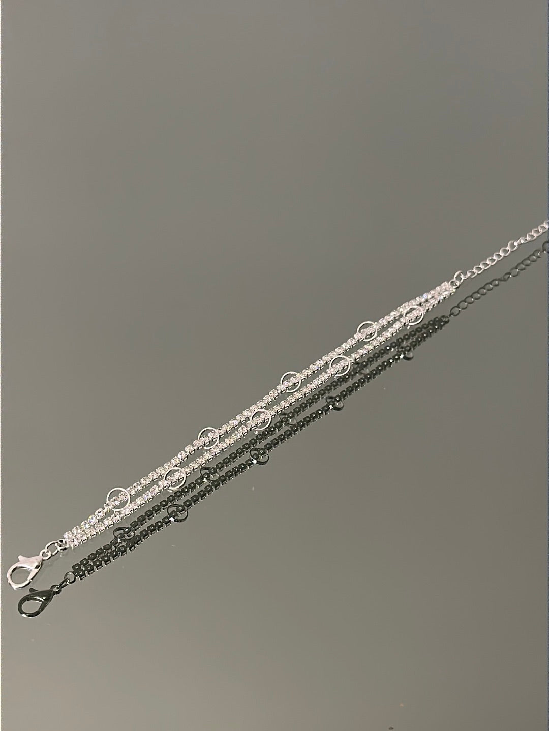 PULSERA HAPPY PLATEADA