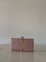 CARTERA DE FIESTA ROSE GOLD 2395