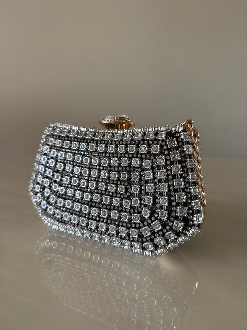 CARTERA DE FIESTA NEGRA 12111
