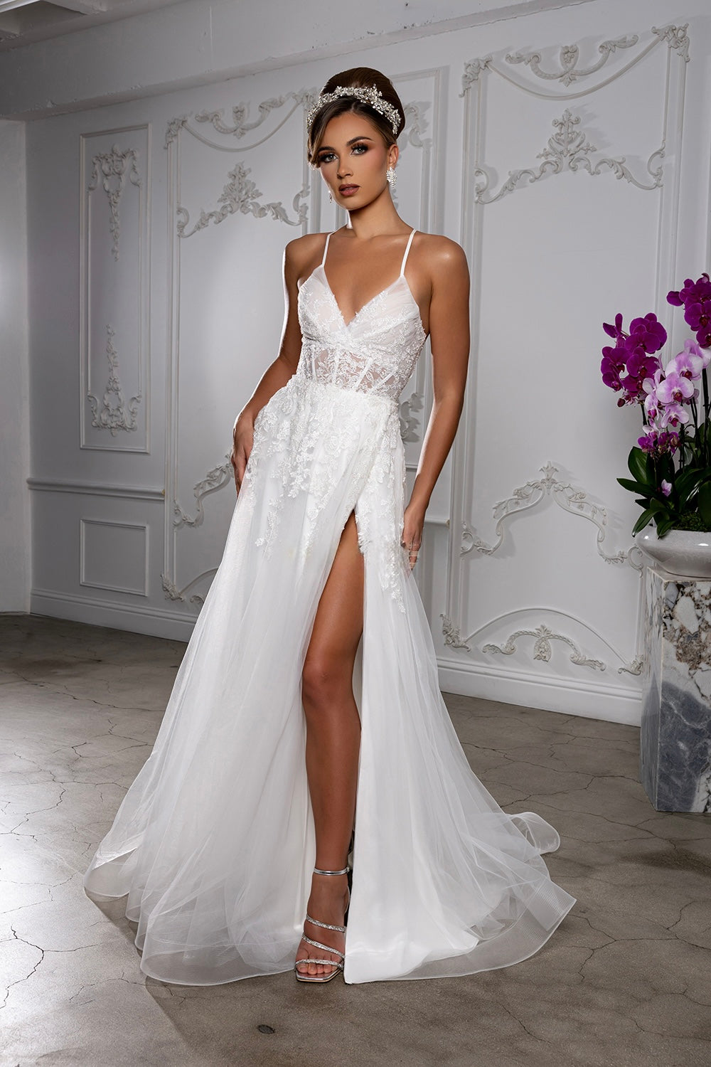 VESTIDO LARGO SOFIA BLANCO