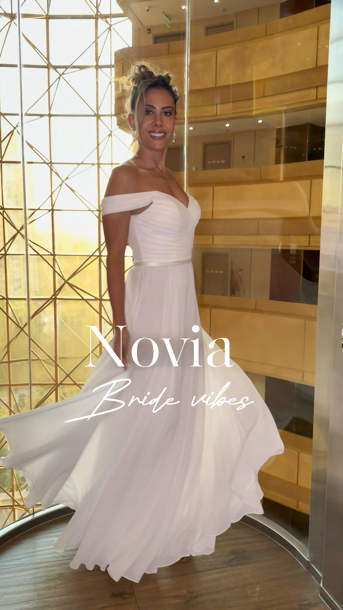 VESTIDO LARGO  L8997 BLANCO