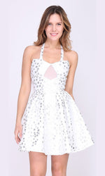 VESTIDO CORTO C111 BLANCO