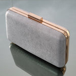 CARTERA LOOK MARMOL JY003 PLATEADA