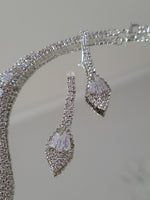 CONJUNTO  ARO Y COLLAR CJ12PL PLATEADO