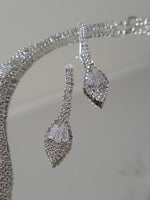 CONJUNTO  ARO Y COLLAR CJ12PL PLATEADO