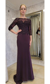 VESTIDO LARGO LM188 MORADO