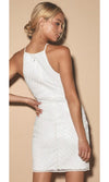 VESTIDO CORTO C211799 BLANCO