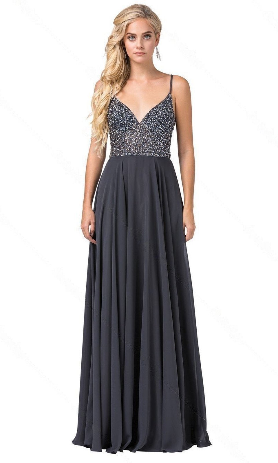 VESTIDO AZUL L2648 AZUL