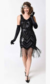 VESTIDO CORTO C8553 NEGRO