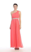 VESTIDO LARGO L914 CORAL