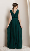 VESTIDO LARGO L21088 AZUL MARINO