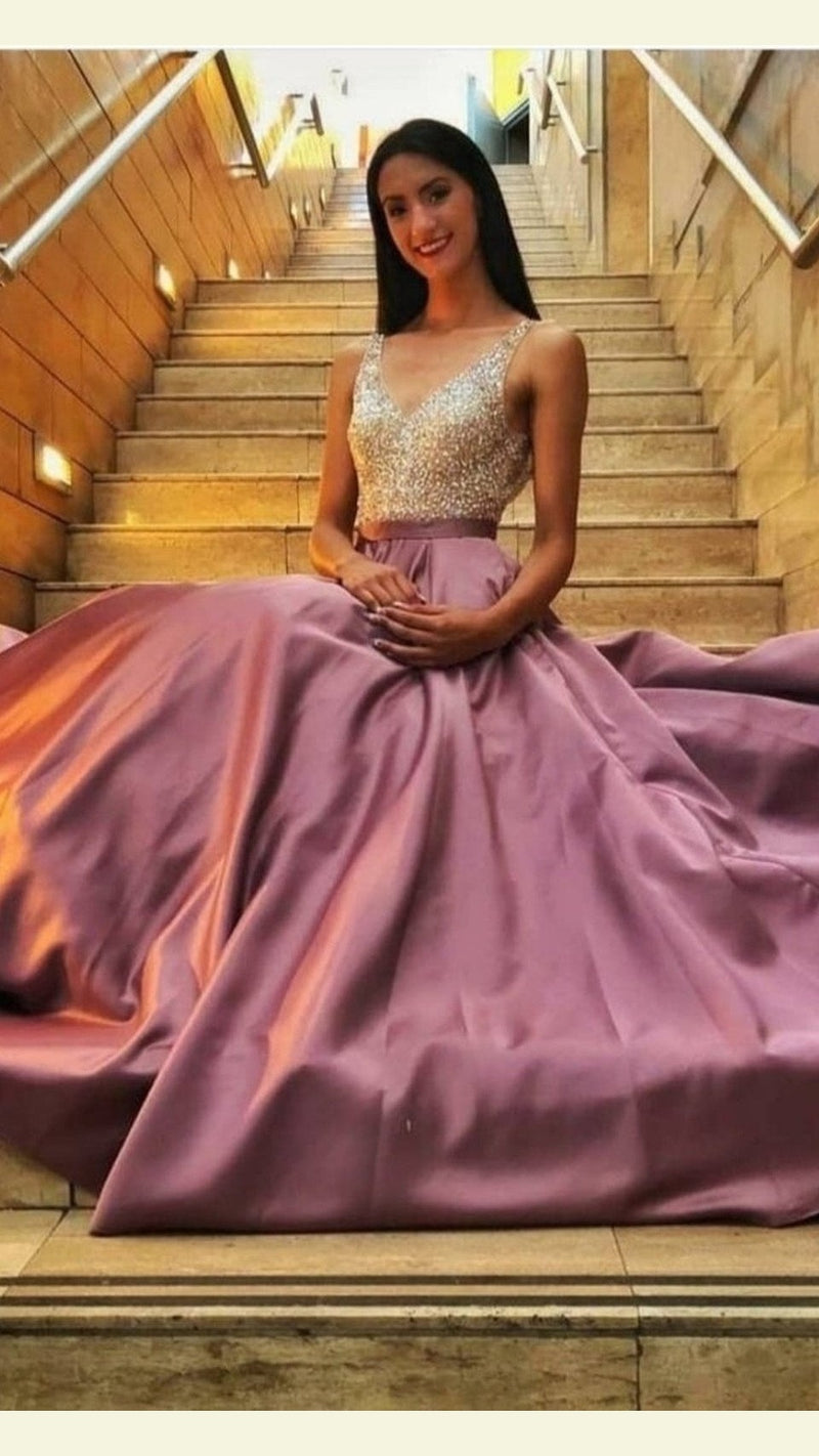 Vestido Elegante Vestidos Color Palo Rosa Vestido Elegante